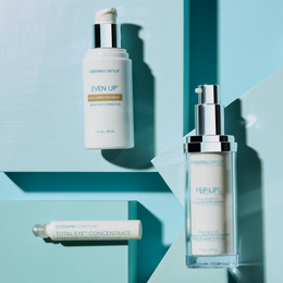 Serum Essentials: Pep Up Collagen Boost Face & Neck Serum, Total Eye Concentrate Serum, Even Up Multi-Correction Serum