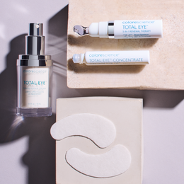 Total Eye Collection: Concentrate Serum, Firm & Repair Cream, Hydrogel Treatment Masks, 3-in-1 Renewal Therapy SPF 35
